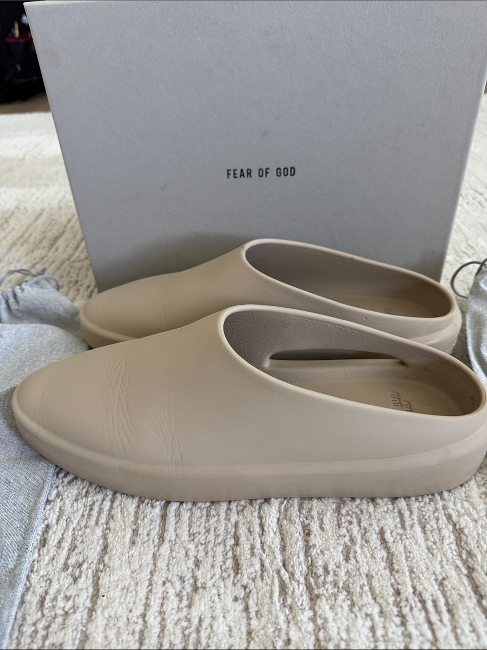Fear of God Almond Foam Slip-On Clog